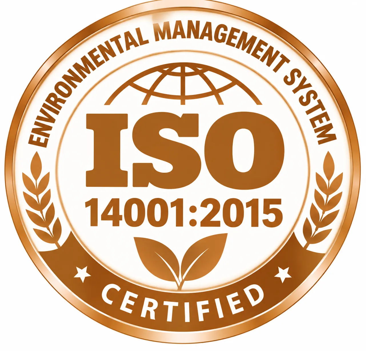 ISO 14001 — Environmental Management certified