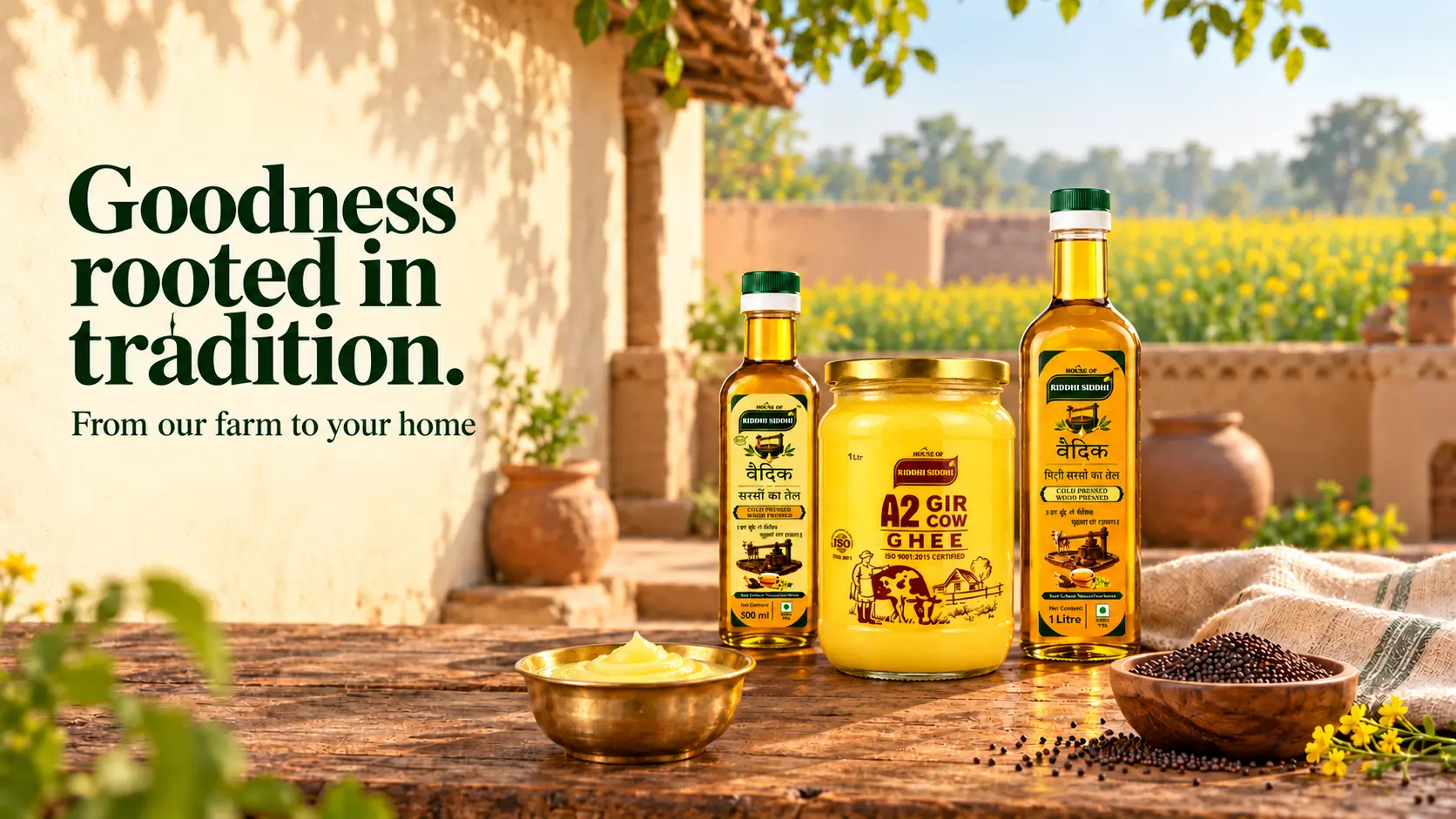 Purity of Ghee Lifestyle