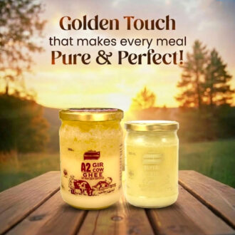 A2 Gir Cow Ghee and Buffalo Desi Ghee -Combo Pack (1ltr+500ml)