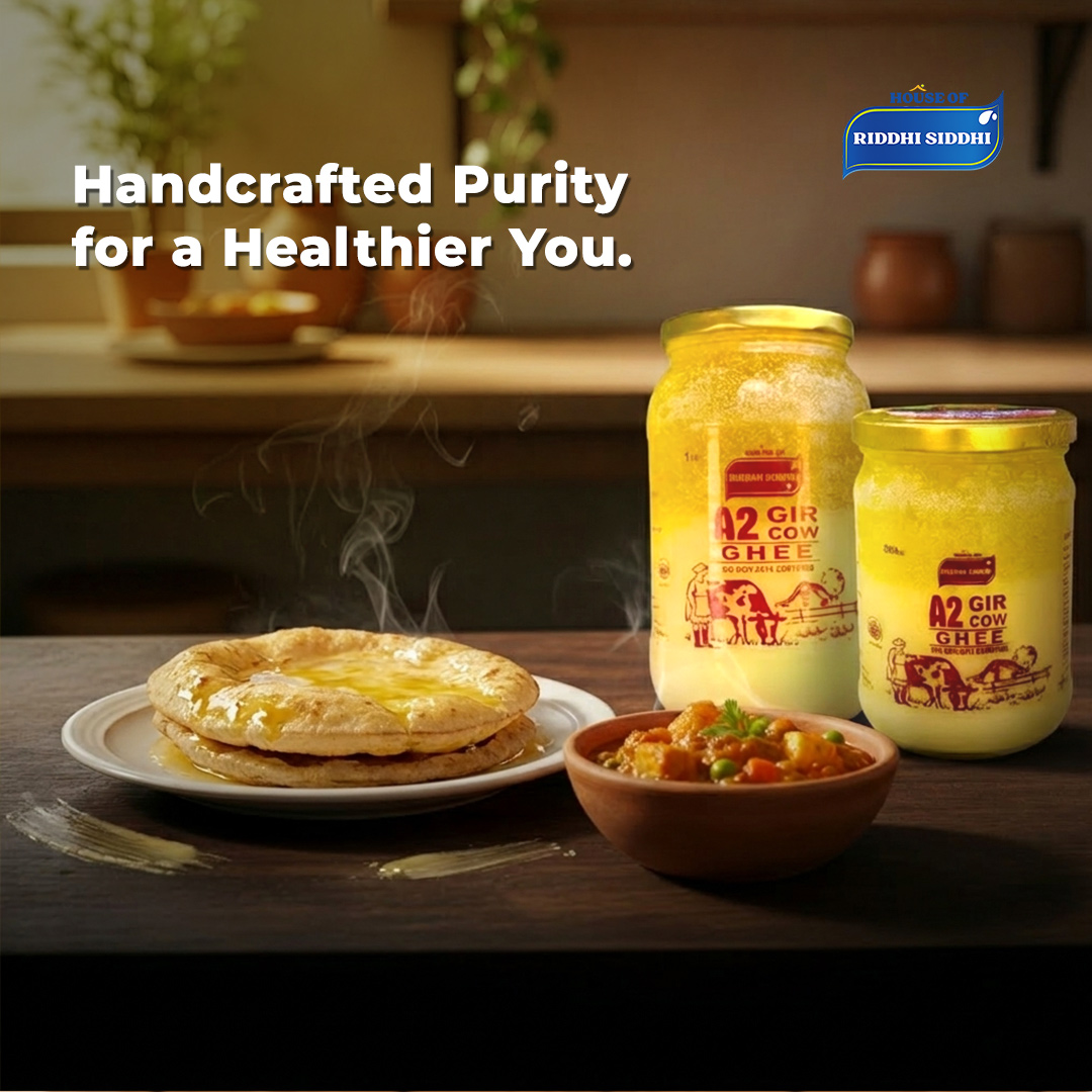 A2 Gir Cow Organic Ghee - Combo Pack (1ltr+500 ml)